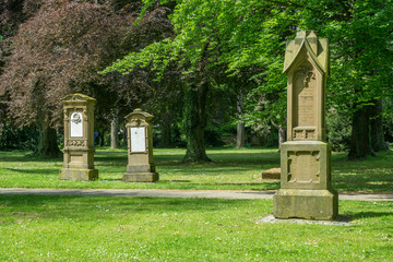 Fototapeta premium Alter Friedhof in Heilbronn