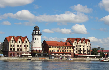 Fototapeta na wymiar Kaliningrad Leuchtturm