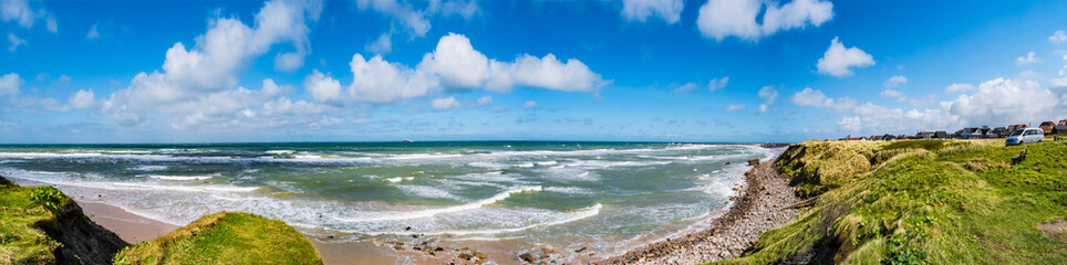 View of Denmark seashore, at North Sea