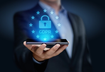 GDPR General Data Protection Regulation Business Internet Technology Concept
