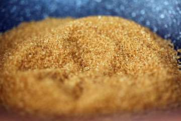 Brown sugar closeup