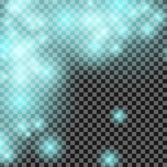 blue lighting sparkle