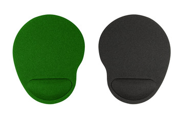 A computer mouse pad on a white background. © begun1983