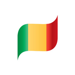 Fototapeta premium Mali flag. Vector