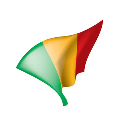 Mali flag. Vector