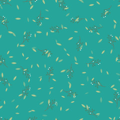 Seamless spring floral pattern. Vector background for invitation, greeting card, wallpaper and textile
