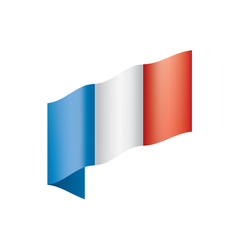 France flag, vector illustration