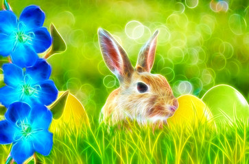 easter, rabbit, easter bunny, happy Easter