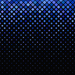Color rounded square pattern background - vector graphic design from squares in varying sizes