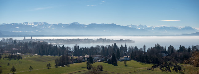 Blick auf Lindau am Bodensee
