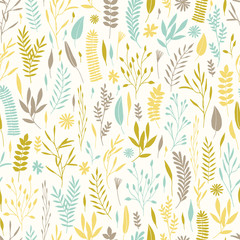 Seamless floral pattern.