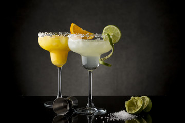 Lime and orange margarita