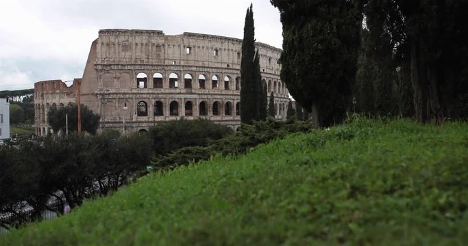 Colosseo visto dal Colle Oppio