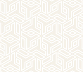 Vector seamless subtle pattern. Modern stylish abstract texture. Repeating geometric tiles