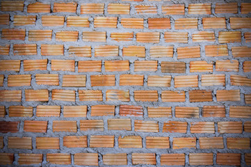 Red brick wall Red brick to build a wall to build a wall