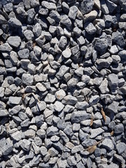 Grava gris, textura de piedras, fondo, papel pintado