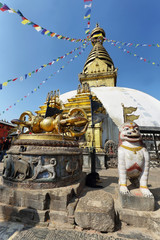 Swayambhunath Stupa in Kathmandu, Nepal