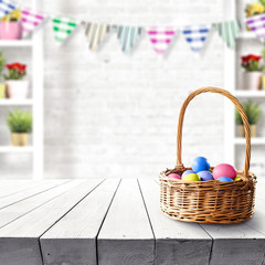 Easter background of free space 