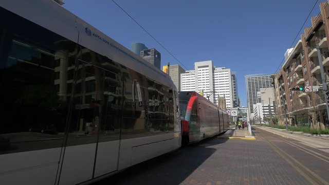 Tram in Houston