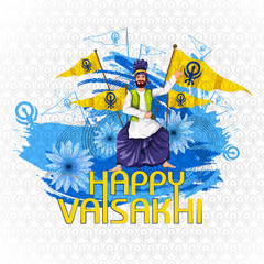 Celebration of Punjabi festival Vaisakhi background