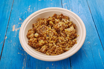 Croatian-style cuttlefish risotto