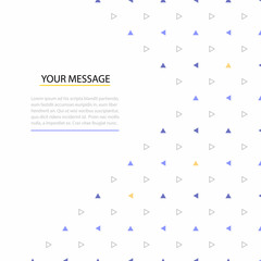 Abstract geometric background design. Minimalist style