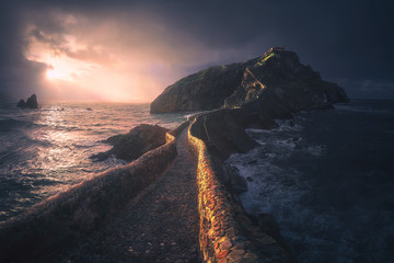 San juan de Gaztelugatxe in Basque Country