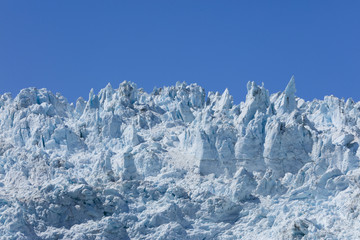 Holgate Glacier ice in Alaska
