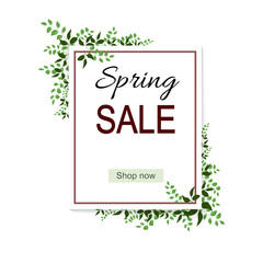 spring sale card