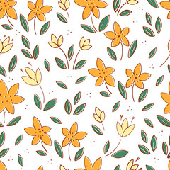 Floral pattern, spring summer backdrop