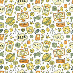 Seamless pattern blogging