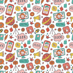 Seamless pattern blogging