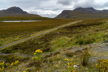 Knockan Crag in Scotland