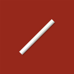 Cigarette. Illustration in a flat style. Vector