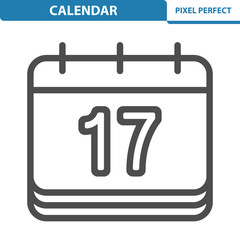Calendar Icon. EPS 8 format.