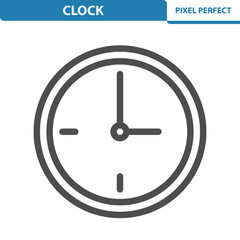 Clock Icon. EPS 8 format.