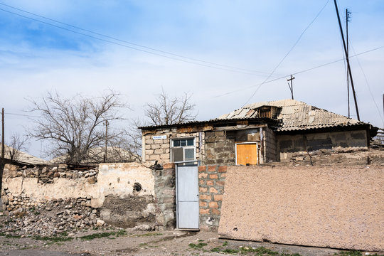 House in armenian village Armash, Armenia