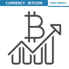 Bitcoin Icon. EPS 8 format.