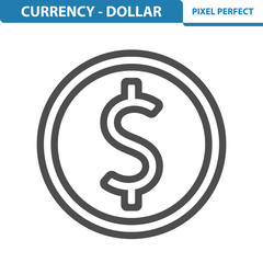 Dollar Icon. EPS 8 format.