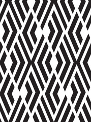 Fototapeta premium Vector abstract repeating classical background in black and whit