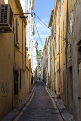 Small street in France