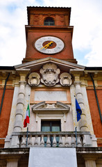 palace contughi-gulinelli built in 1420 ferrara italy