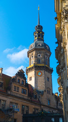 Obraz premium The Dresden city views in Sunny weather.
