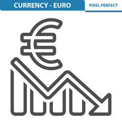 Euro Icon. EPS 8 format.