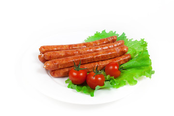 sausage isolated