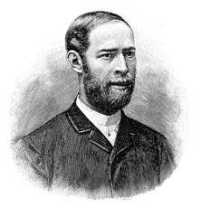 Portrait von Heinrich Hertz