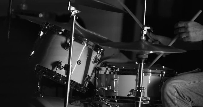 Suonare la batteria jazz, batterista