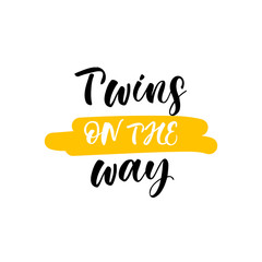 Hand lettered baby quote