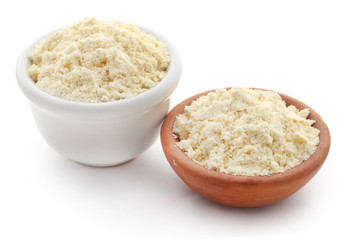 Gram flour in bowl