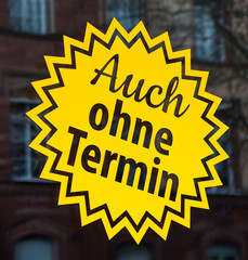 Auch ohne Termin